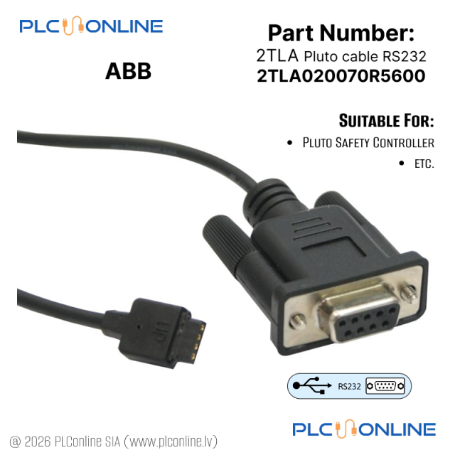 2TLA Pluto cable RS232